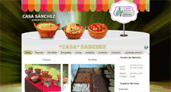 Desktop Screenshot of casasanchez.com.mx